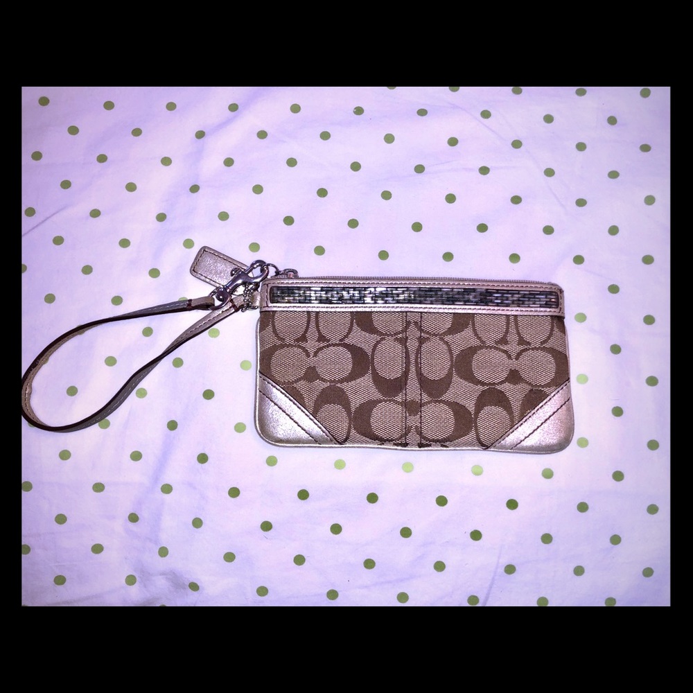 Coach wristlet